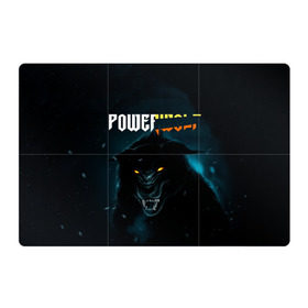 Магнитный плакат 3Х2 с принтом Powerwolf в Кировске, Полимерный материал с магнитным слоем | 6 деталей размером 9*9 см | Тематика изображения на принте: metal | powerwolf | пауэр метал | хэви метал