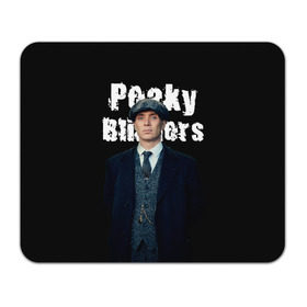 Коврик для мышки прямоугольный с принтом Peaky Blinders в Кировске, натуральный каучук | размер 230 х 185 мм; запечатка лицевой стороны | peaky blinders | острые козырьки | сериал