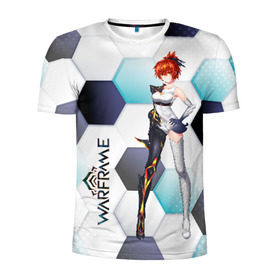 Мужская футболка 3D спортивная с принтом Warframe girl anime в Кировске, 100% полиэстер с улучшенными характеристиками | приталенный силуэт, круглая горловина, широкие плечи, сужается к линии бедра | digital extremes | excalibur | nyx | saryn | space | warframe | варфрэйм | космос | шутер