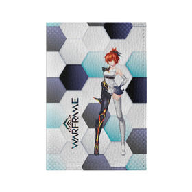 Обложка для паспорта матовая кожа с принтом Warframe girl anime в Кировске, натуральная матовая кожа | размер 19,3 х 13,7 см; прозрачные пластиковые крепления | digital extremes | excalibur | nyx | saryn | space | warframe | варфрэйм | космос | шутер