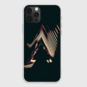 Чехол для iPhone 12 Pro Max с принтом BRIGHT TRIANGLE в Кировске, Силикон |  | bright | colorful | cool | disco | music | music lover | retro | speaker | tape recorder | technique | vintage | винтаж | динамик | диско | магнитофон | меломан | музыка | неон | разноцветный | ретро | техника