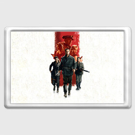 Магнит 45*70 с принтом Inglourious Basterds в Кировске, Пластик | Размер: 78*52 мм; Размер печати: 70*45 | basterds | inglourious | quentin | tarantino | бесславные | брэд | питт