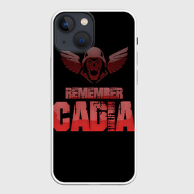 Чехол для iPhone 13 mini с принтом Remember Cadia в Кировске,  |  | 40000 | 40k | chaos | dawn of war | fantasy | imperium | marines | orks | soulstorm | space | вархаммер | ваха | дов | ересь хоруса | император | империум | орки | примархи | хаос