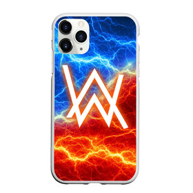 Чехол для iPhone 11 Pro матовый с принтом ALAN WALKER в Кировске, Силикон |  | alan walker | aw | electro | electro music | music | алан уокер | музыка | музыкант | электро | электронная музыка