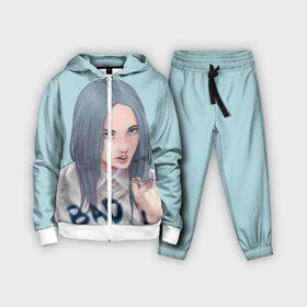 Детский костюм 3D с принтом Billie Eilish в Кировске,  |  | bad guy | billie eilish | билли айлиш | эйлиш