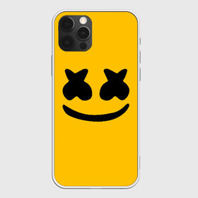 Чехол для iPhone 12 Pro Max с принтом MARSHMELLO HAPPIER в Кировске, Силикон |  | america | dj | marshmello | usa | америка | маршмелло