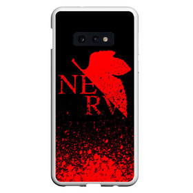 Чехол для Samsung S10E с принтом EVANGELION (NERV) в Кировске, Силикон | Область печати: задняя сторона чехла, без боковых панелей | Тематика изображения на принте: angel | eva | evangelion | neon genesis evangelion | nerv | аска лэнгли сорью | ева | евангелион | мисато кацураги | рей аянами | синдзи