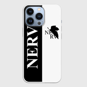 Чехол для iPhone 13 Pro с принтом Nerv black в Кировске,  |  | angel | eva | evangelion | neon genesis evangelion | nerv | аска лэнгли сорью | ева | евангелион | мисато кацураги | рей аянами | синдзи