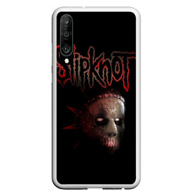 Чехол для Honor P30 с принтом Slipknot Jay в Кировске, Силикон | Область печати: задняя сторона чехла, без боковых панелей | band | creepy | drum | drummer | jay | mask | metal | rock | scary | slipknot | слипкнот