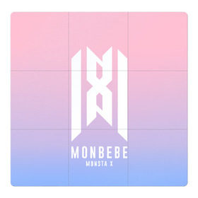 Магнитный плакат 3Х3 с принтом Monbebe - Monsta X в Кировске, Полимерный материал с магнитным слоем | 9 деталей размером 9*9 см | Тематика изображения на принте: hyungwon | i.m | jooheon | k pop | kihyun | kpop | minhyuk | monbebe | monsta x | shownu | wonho | к поп | монста икс