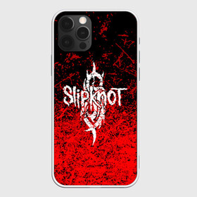 Чехол для iPhone 12 Pro с принтом SLIPKNOT в Кировске, силикон | область печати: задняя сторона чехла, без боковых панелей | corey taylor | mick thomson. | music | slipknot | we are not your kind | альтернативный метал | готик | грув метал | метал | музыка | ню метал | слипкнот | слипнот