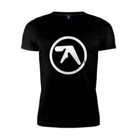Мужская футболка премиум с принтом Aphex Twin в Кировске, 92% хлопок, 8% лайкра | приталенный силуэт, круглый вырез ворота, длина до линии бедра, короткий рукав | intelligent dance music | драм энд бэйс | ричард дэвид джеймс | техно | эйсид | эмбиент