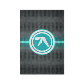 Обложка для паспорта матовая кожа с принтом Aphex Twin в Кировске, натуральная матовая кожа | размер 19,3 х 13,7 см; прозрачные пластиковые крепления | intelligent dance music | драм энд бэйс | ричард дэвид джеймс | техно | эйсид | эмбиент