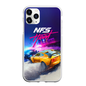 Чехол для iPhone 11 Pro Max матовый с принтом NEED FOR SPEED - HEAT (2019) в Кировске, Силикон |  | Тематика изображения на принте: 2019 | auto | for | game | games | heat | logo | need | neon | nfs | racing | speed | symbol | tuning | авто | гонки | жажда | жара | игра | игры | лого | логотип | неон | нфс | символ | скорости | тепло | тюнинг | хеат | хит | хот