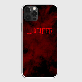 Чехол для iPhone 12 Pro Max с принтом LUCIFER (КРЫЛЬЯ) в Кировске, Силикон |  | demons | lucifer | title | люцифер | надпись