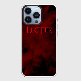 Чехол для iPhone 13 Pro с принтом LUCIFER (КРЫЛЬЯ) в Кировске,  |  | Тематика изображения на принте: demons | lucifer | title | люцифер | надпись