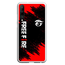 Чехол для Honor P30 с принтом GARENA FREE FIRE в Кировске, Силикон | Область печати: задняя сторона чехла, без боковых панелей | Тематика изображения на принте: free fire | garena | garena free fire | гарена | гарена фри фаер | фри фаер