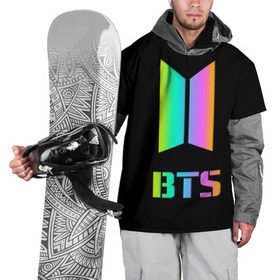 Накидка на куртку 3D с принтом РЮКЗАК BTS в Кировске, 100% полиэстер |  | bangtan boys | beyond the scene | bts | k pop | kpop | love yourself | бтс | к поп