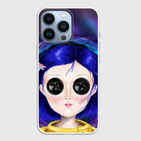 Чехол для iPhone 13 Pro с принтом Coraline в Кировске,  |  | coraline | neil gaiman | тим бёртон
