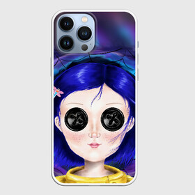 Чехол для iPhone 13 Pro Max с принтом Coraline в Кировске,  |  | coraline | neil gaiman | тим бёртон