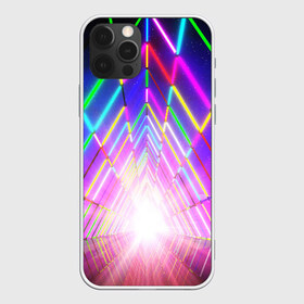 Чехол для iPhone 12 Pro Max с принтом РАДУЖНЫЙ НЕОН в Кировске, Силикон |  | bright | colorful | cool | disco | music | music lover | retro | speaker | tape recorder | technique | vintage | винтаж | динамик | диско | магнитофон | меломан | музыка | неон | разноцветный | ретро | техника