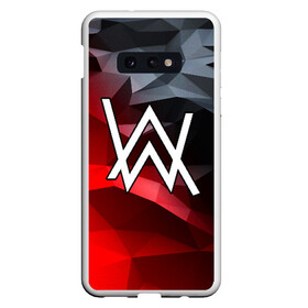 Чехол для Samsung S10E с принтом ALAN WALKER в Кировске, Силикон | Область печати: задняя сторона чехла, без боковых панелей | alan walker | aw | electro | electro music | music | алан уокер | музыка | музыкант | электро | электронная музыка