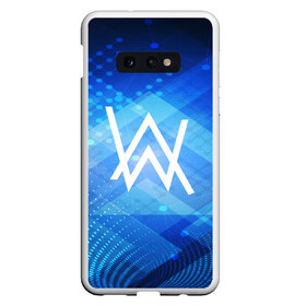 Чехол для Samsung S10E с принтом ALAN WALKER в Кировске, Силикон | Область печати: задняя сторона чехла, без боковых панелей | alan walker | aw | electro | electro music | music | алан уокер | музыка | музыкант | электро | электронная музыка