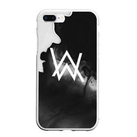 Чехол для iPhone 7Plus/8 Plus матовый с принтом ALAN WALKER в Кировске, Силикон | Область печати: задняя сторона чехла, без боковых панелей | alan walker | aw | electro | electro music | music | алан уокер | музыка | музыкант | электро | электронная музыка