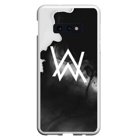 Чехол для Samsung S10E с принтом ALAN WALKER в Кировске, Силикон | Область печати: задняя сторона чехла, без боковых панелей | alan walker | aw | electro | electro music | music | алан уокер | музыка | музыкант | электро | электронная музыка