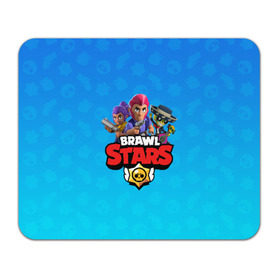 Коврик для мышки прямоугольный с принтом BRAWL STARS в Кировске, натуральный каучук | размер 230 х 185 мм; запечатка лицевой стороны | brawl stars | bull | colt | leon | stars | берли | бо | брок | ворон | джесси | динамайк | дэррил | кольт | леон | мортис | нита | пайпер | пенни | поко | пэм | рикошет | спайк | тара | фрэнк | шелли | эль примо