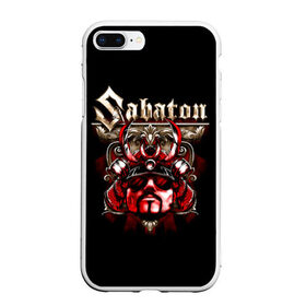 Чехол для iPhone 7Plus/8 Plus матовый с принтом Sabaton в Кировске, Силикон | Область печати: задняя сторона чехла, без боковых панелей | battle metal | primo victoria | sabaton | the art of war | the great war | группа | йоаким броден | латный ботинок | метал | пауэр | рыцарские доспехи | сабатон | собатон | хэви