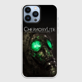 Чехол для iPhone 13 Pro Max с принтом CHERNOBYLITE ПРОТИВОГАЗ в Кировске,  |  | Тематика изображения на принте: anomaly | chernobyl | chernobylite | game | games | horror | logo | metro | stalker | symbol | аномалии | игра | игры | лого | логотип | метро | символ | сталкер | ужасы | хоррор | чернобылит | чернобыль