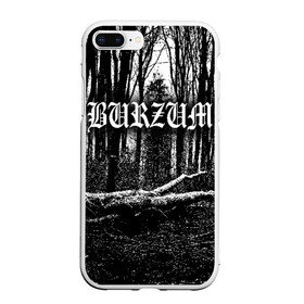 Чехол для iPhone 7Plus/8 Plus матовый с принтом Burzum в Кировске, Силикон | Область печати: задняя сторона чехла, без боковых панелей | Тематика изображения на принте: burzum | ghotic | варг викернес | мрак | тьма