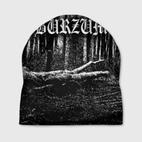 Шапка 3D с принтом Burzum в Кировске, 100% полиэстер | универсальный размер, печать по всей поверхности изделия | burzum | ghotic | варг викернес | мрак | тьма