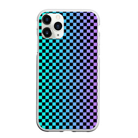 Чехол для iPhone 11 Pro Max матовый с принтом Checkerboard Color в Кировске, Силикон |  | checkerboard | gradient | бойчик | в клетку | в клеточку | градиент | клетка | музыка | орнамент | френдзона | шахматная доска | шашки