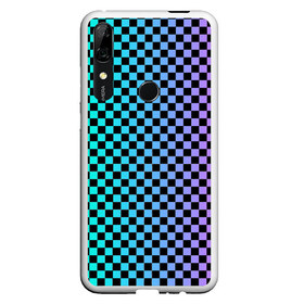 Чехол для Honor P Smart Z с принтом Checkerboard Color в Кировске, Силикон | Область печати: задняя сторона чехла, без боковых панелей | checkerboard | gradient | бойчик | в клетку | в клеточку | градиент | клетка | музыка | орнамент | френдзона | шахматная доска | шашки