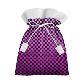Подарочный 3D мешок с принтом Checkerboard Color в Кировске, 100% полиэстер | Размер: 29*39 см | checkerboard | gradient | бойчик | в клетку | в клеточку | градиент | клетка | музыка | орнамент | френдзона | шахматная доска | шашки