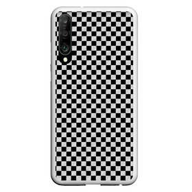 Чехол для Honor P30 с принтом Checkerboard Color в Кировске, Силикон | Область печати: задняя сторона чехла, без боковых панелей | Тематика изображения на принте: checkerboard | gradient | бойчик | в клетку | в клеточку | градиент | клетка | музыка | орнамент | френдзона | шахматная доска | шашки