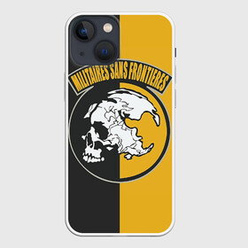 Чехол для iPhone 13 mini с принтом METAL GEAR в Кировске,  |  | big boss | gear | hideo kojima | konami | metal | mgs | mgs5 | raiden | snake | solid | большой босс | конами | мгс | металл | райден | снейка | твердый | хидео кодзима | шестерни