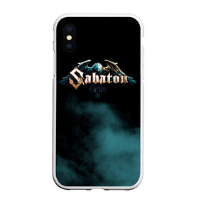 Чехол для iPhone XS Max матовый с принтом Sabaton в Кировске, Силикон | Область печати: задняя сторона чехла, без боковых панелей | battle metal | primo victoria | sabaton | the art of war | the great war | группа | йоаким броден | латный ботинок | метал | пауэр | рыцарские доспехи | сабатон | собатон | хэви