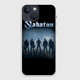 Чехол для iPhone 13 mini с принтом Sabaton в Кировске,  |  | battle metal | primo victoria | sabaton | the art of war | the great war | группа | йоаким броден | латный ботинок | метал | пауэр | рыцарские доспехи | сабатон | собатон | хэви