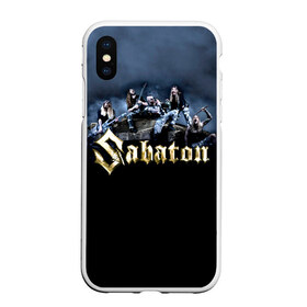 Чехол для iPhone XS Max матовый с принтом Sabaton в Кировске, Силикон | Область печати: задняя сторона чехла, без боковых панелей | battle metal | primo victoria | sabaton | the art of war | the great war | группа | йоаким броден | латный ботинок | метал | пауэр | рыцарские доспехи | сабатон | собатон | хэви