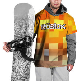 Накидка на куртку 3D с принтом ROBLOX в Кировске, 100% полиэстер |  | game | gamer | logo | minecraft | roblox | simulator | игра | конструктор | лого | симулятор | строительство | фигура