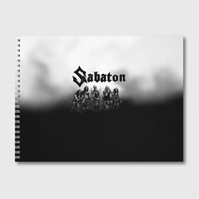 Альбом для рисования с принтом Sabaton в Кировске, 100% бумага
 | матовая бумага, плотность 200 мг. | battle metal | primo victoria | sabaton | the art of war | the great war | группа | йоаким броден | латный ботинок | метал | пауэр | рыцарские доспехи | сабатон | собатон | хэви