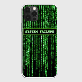 Чехол для iPhone 12 Pro Max с принтом System failure в Кировске, Силикон |  | failure | matrix | system | андерсон | киану | код | компьютер. монитор. пк | матрица | послание | ривз | сбой | сообщение | томас