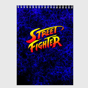 Скетчбук с принтом Street fighter в Кировске, 100% бумага
 | 48 листов, плотность листов — 100 г/м2, плотность картонной обложки — 250 г/м2. Листы скреплены сверху удобной пружинной спиралью | capcom | fighter | fighting | street | боец | суторито фаита | уличный | файтинг