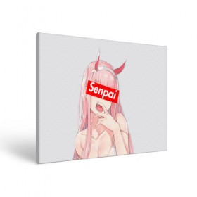 Холст прямоугольный с принтом Senpai 02 в Кировске, 100% ПВХ |  | 02 | ahegao | anime | darling in the franxx | franxx | manga | senpai | аниме | ахегао | манга | милый во франксе | сенпай | франкс