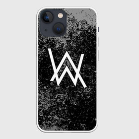 Чехол для iPhone 13 mini с принтом ALAN WALKER в Кировске,  |  | Тематика изображения на принте: alan walker | aw | electro | electro music | music | алан уокер | музыка | музыкант | электро | электронная музыка