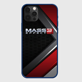 Чехол для iPhone 12 Pro с принтом MASS EFFECT 3 в Кировске, силикон | область печати: задняя сторона чехла, без боковых панелей | Тематика изображения на принте: bioware | fantastic | game | john shepard | n7 | normandy | reapers | sci fi | turian | джон шепард | жнецы | турианец