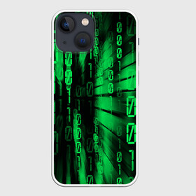 Чехол для iPhone 13 mini с принтом МАТРИЦА в Кировске,  |  | agent smith | hugo weaving | keanu reeves | the matrix | киану ривз | код | матрица | матрица 4 | нео | цифры